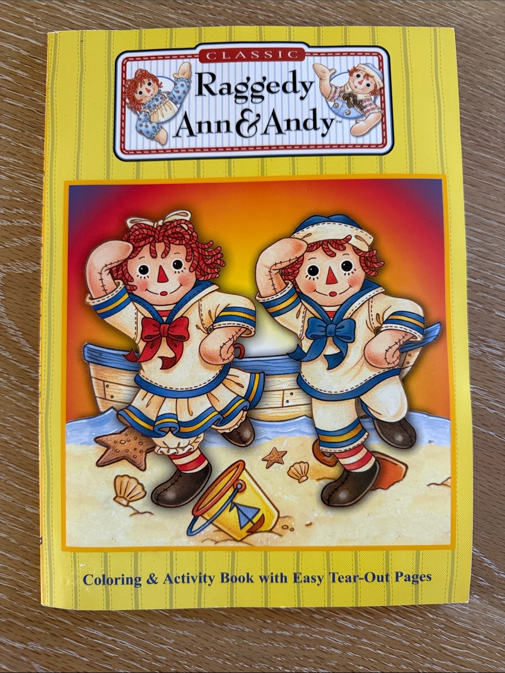 Raggedy Ann & Andy Coloring Book